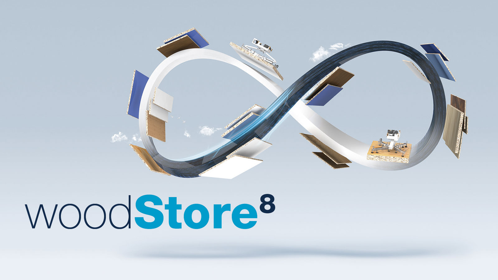 Интелигентната и проактивна система Система за управление на съхранението woodStore се разраства успоредно с цялото портфолио от складови решения и по този начин винаги използва пълния потенциал на складовото пространство по устойчив и индивидуален начин