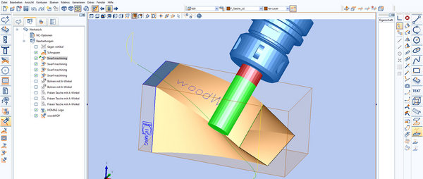 Plugin woodWOP CAM